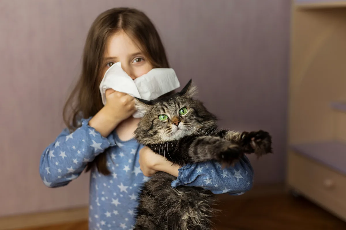 Jakie są najczęstsze objawy alergii na kota?